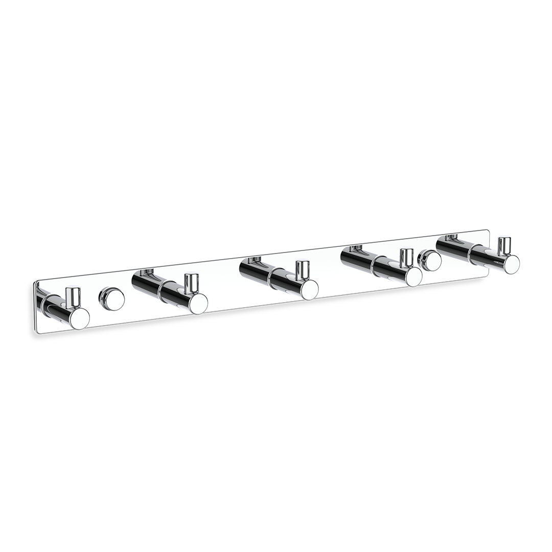 DW BA HAK5 BASIC Clothes hook with 5 hooks - Chrome