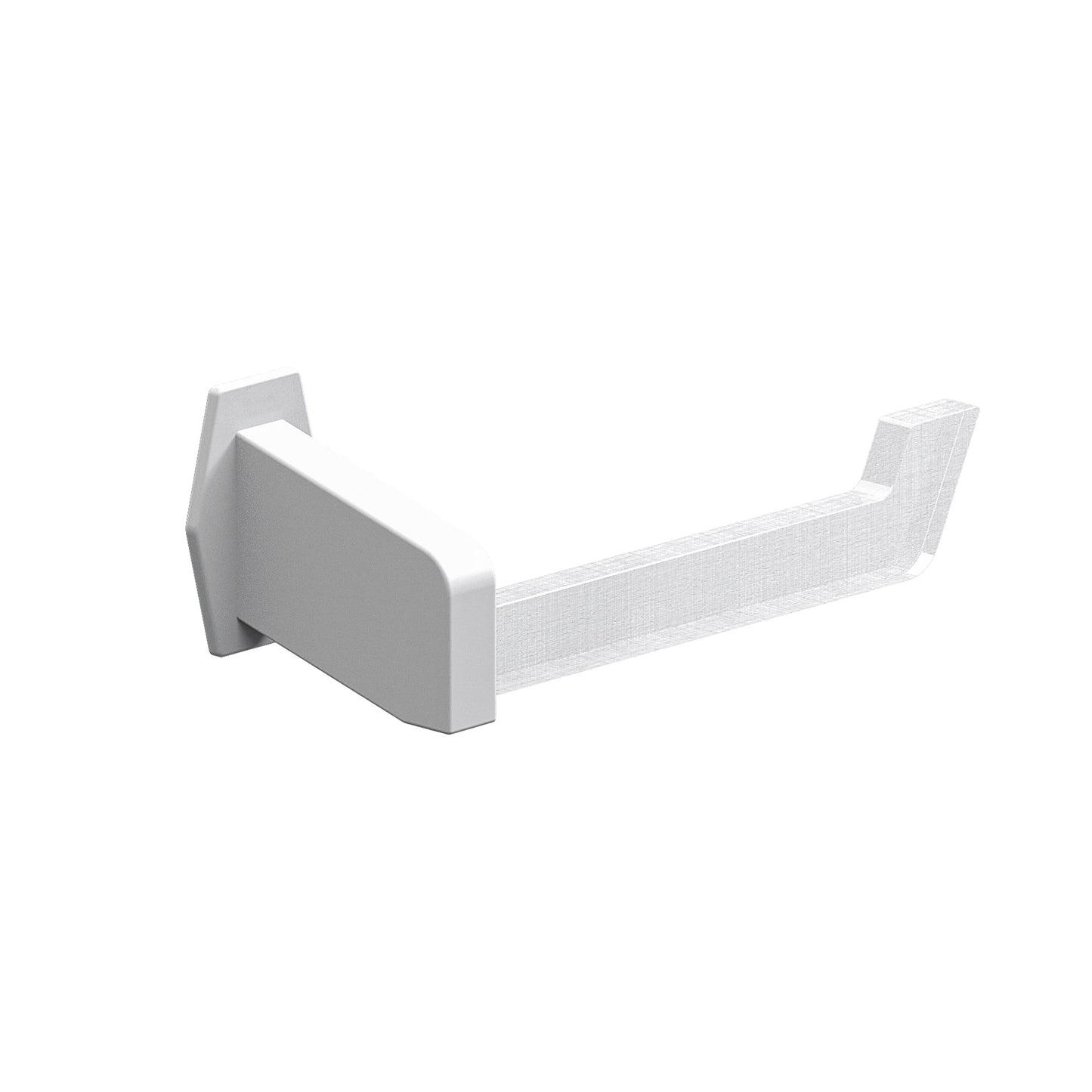 SONIA -LUCE OPEN TOILET ROLL HOLDER WHITE LINEN