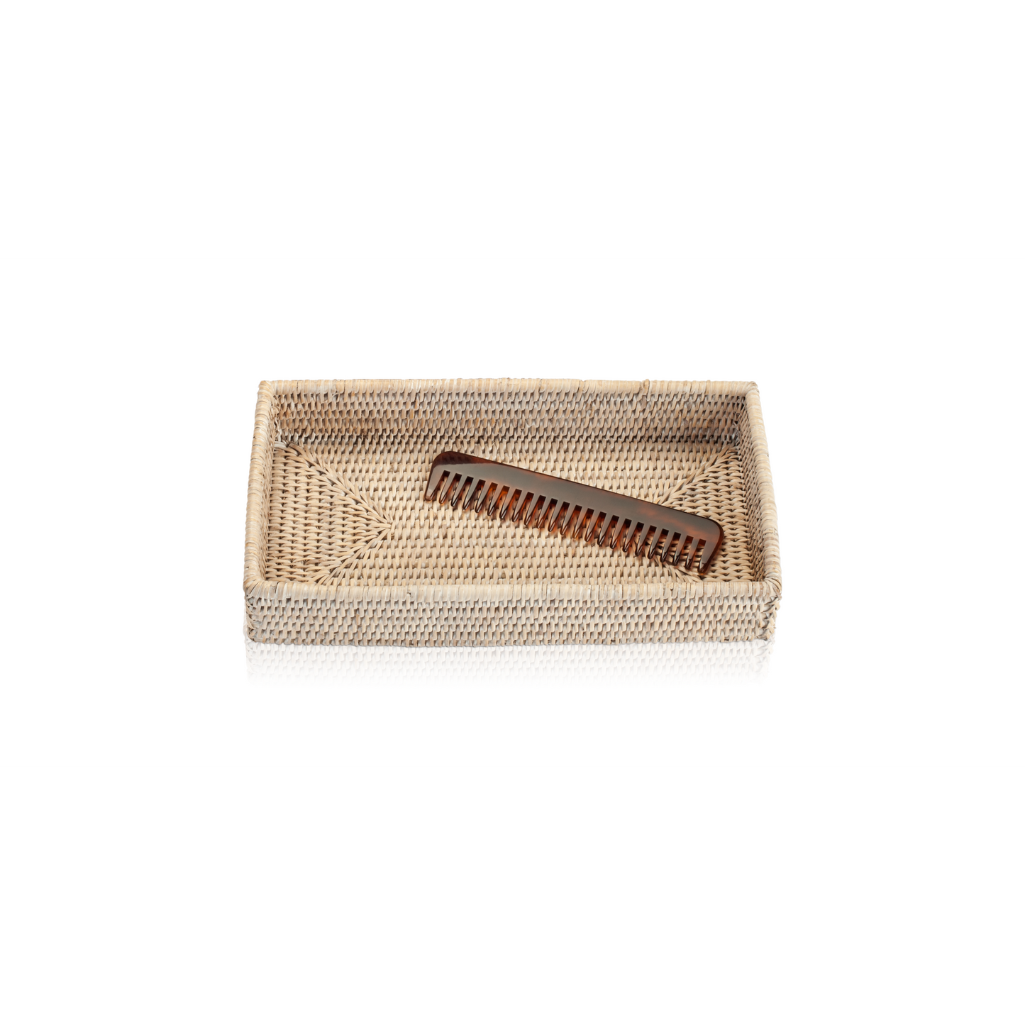 DW BASKET TAB 2 Tray square - Rattan light