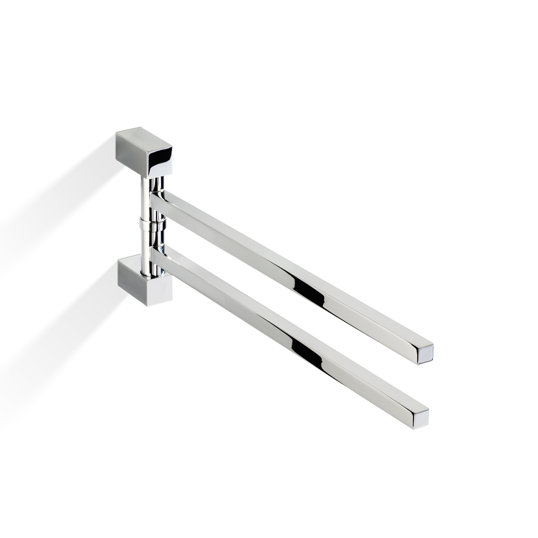 DW CO HTH2 CORNER Towel rail double - Chrome