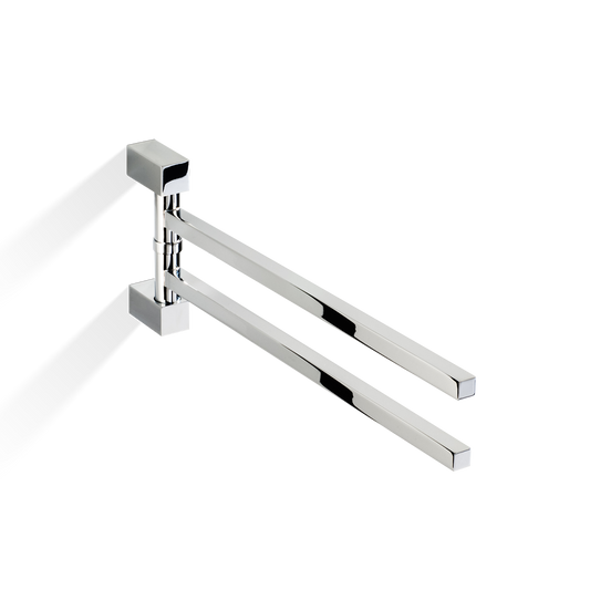 DW CO HTH2 CORNER Towel rail double - Chrome