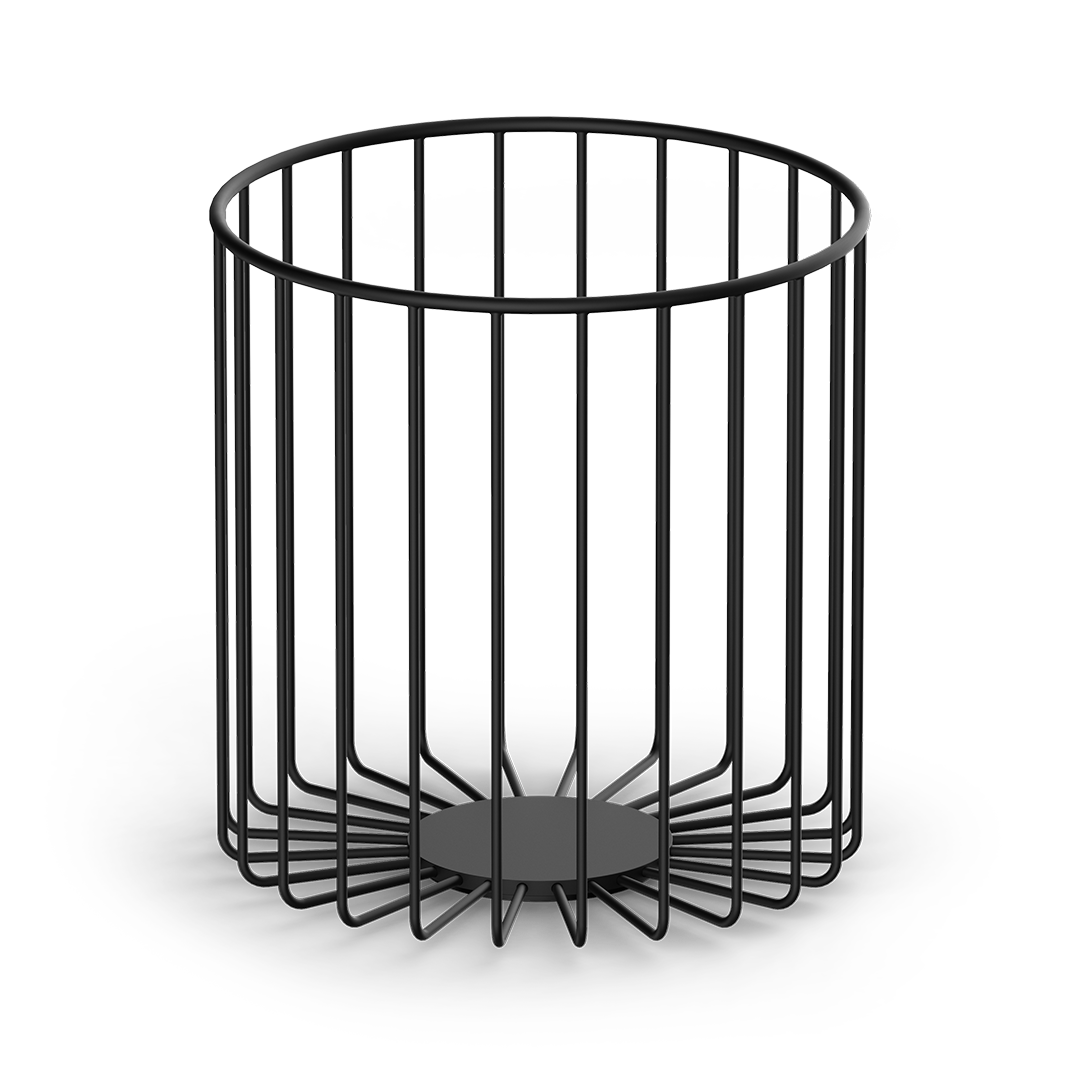 DW DW 220 Towel basket - Black Matte