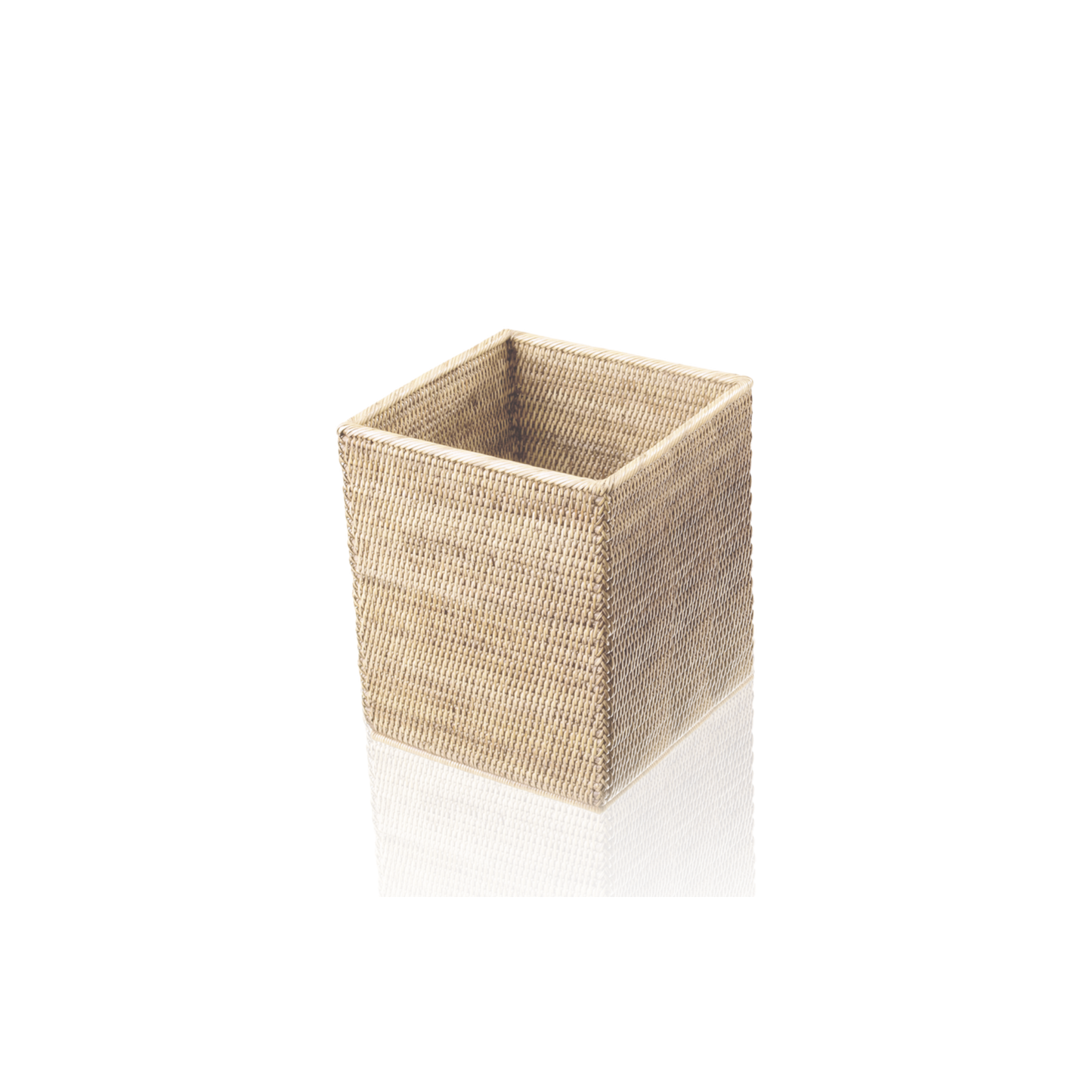 DW BASKET QK Paper bin square - Rattan light