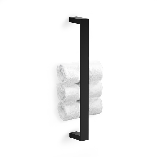 DW CONTRACT GTH Holder for guest towels - Black Matte ( mounting vertical )