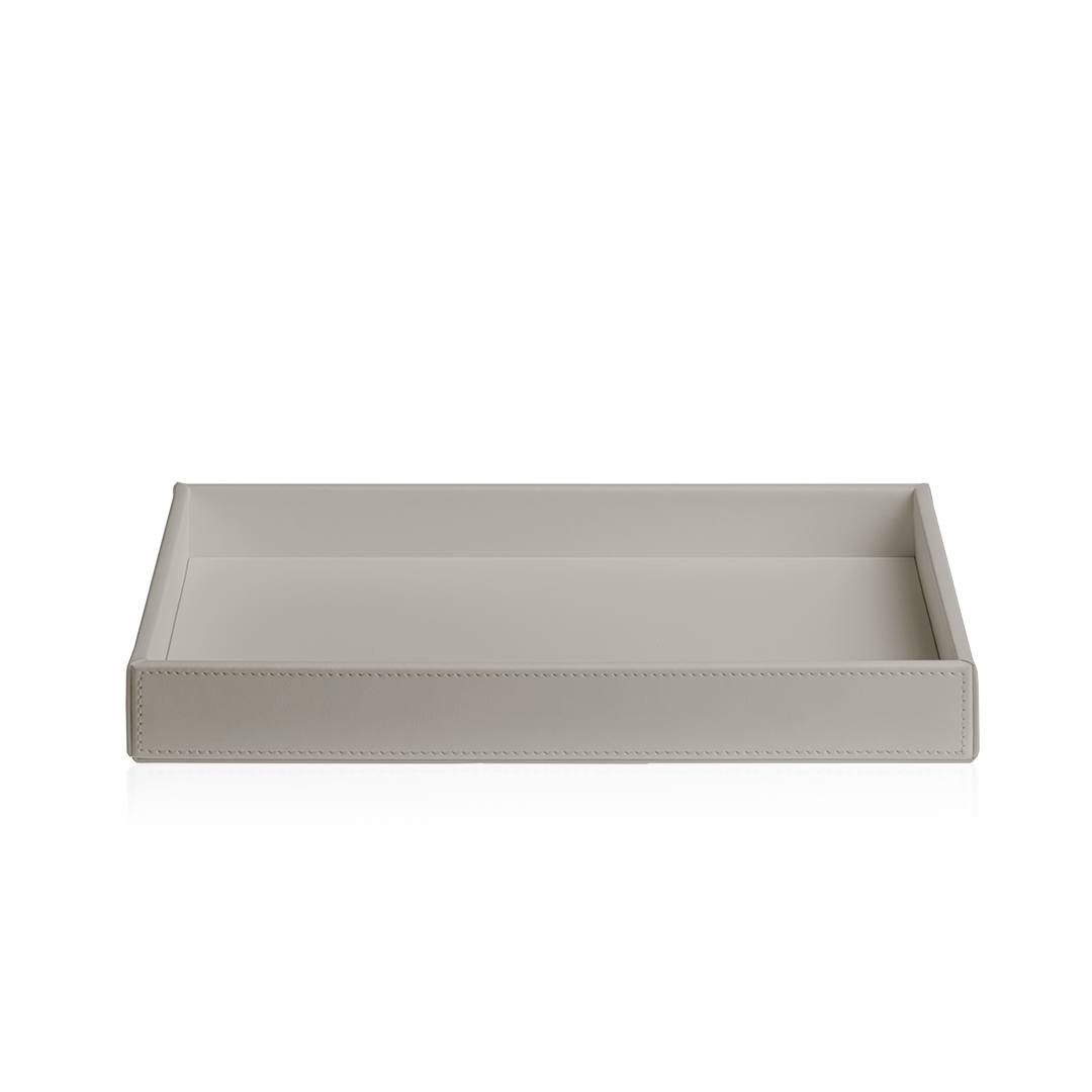 DW BROWNIE TAB L Tray large Vegan Leather Taupe