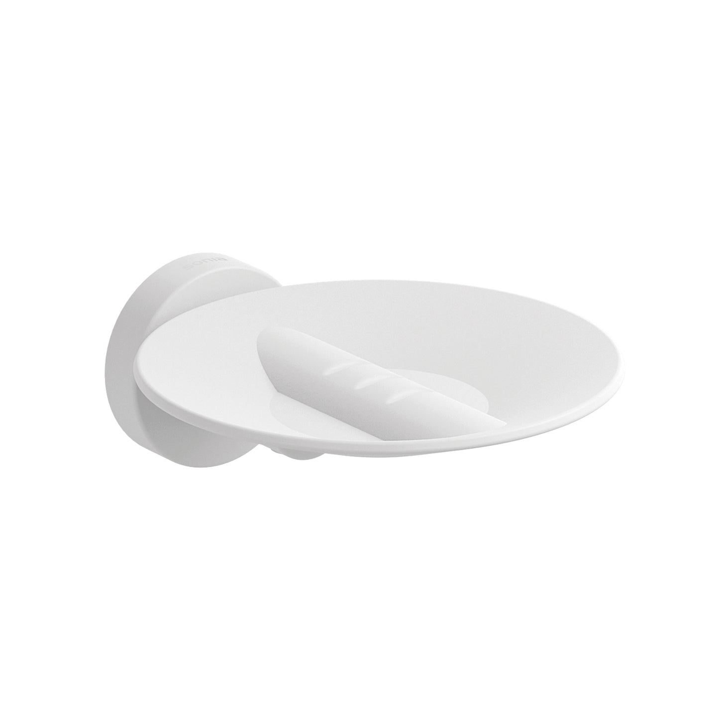 SONIA -TECNO-PROJECT METAL SOAP DISHWHITE