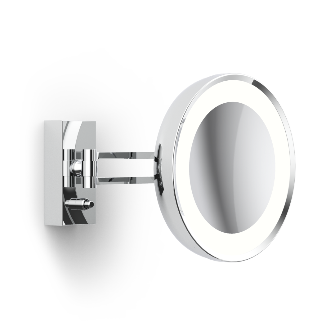 DW BS 36 7x LED Cosmetic mirror illuminated Chrome - 7x Magnification