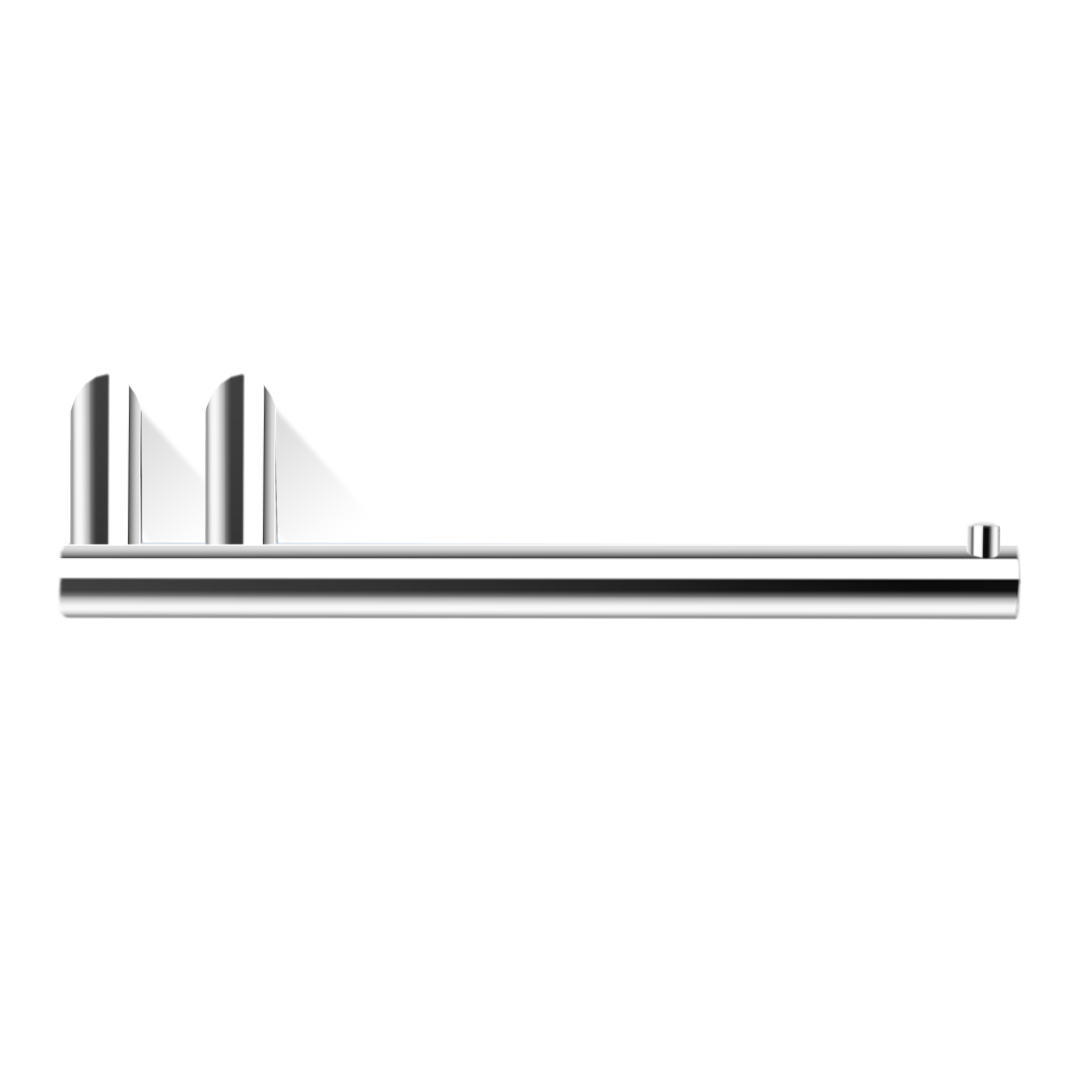 DW MK TPH1 MIKADO Toilet paper holder single - Chrome