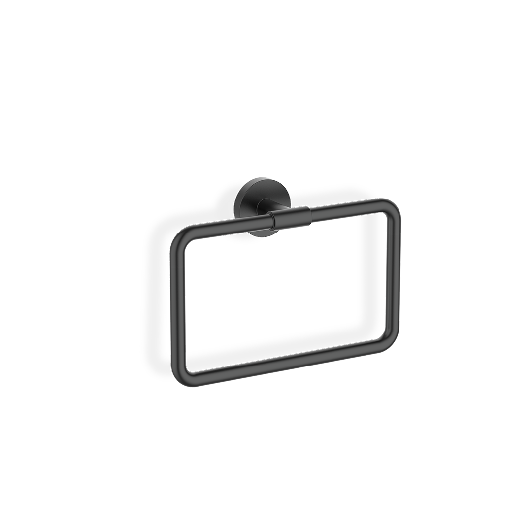 DW BA HTR BASIC Towel ring - Black Matte