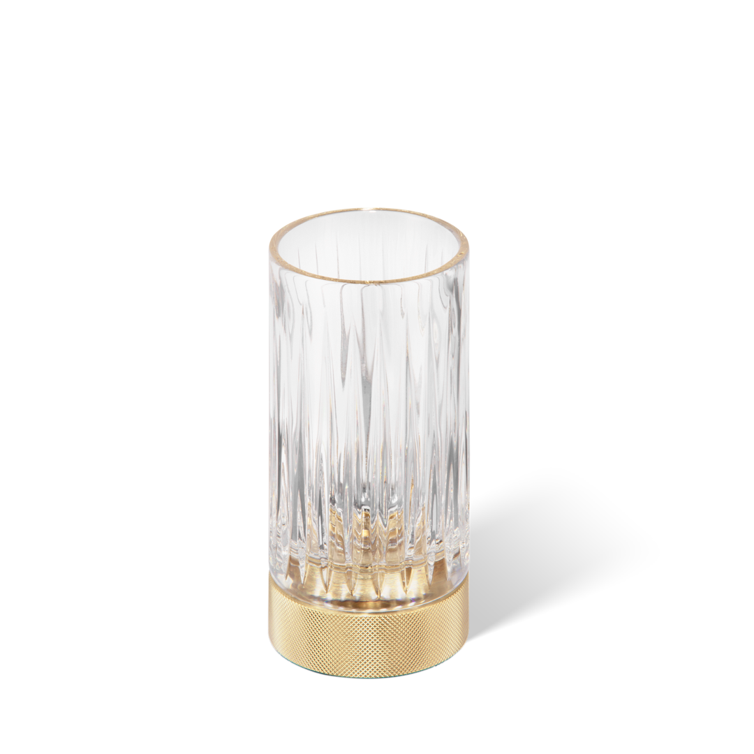 DW CLUB SMG Tumbler - Gold Matte 24 Carat with tumbler made of KRISTALL - edged