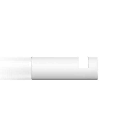 DW MK HAK1 MIKADO Hook single - White Matte