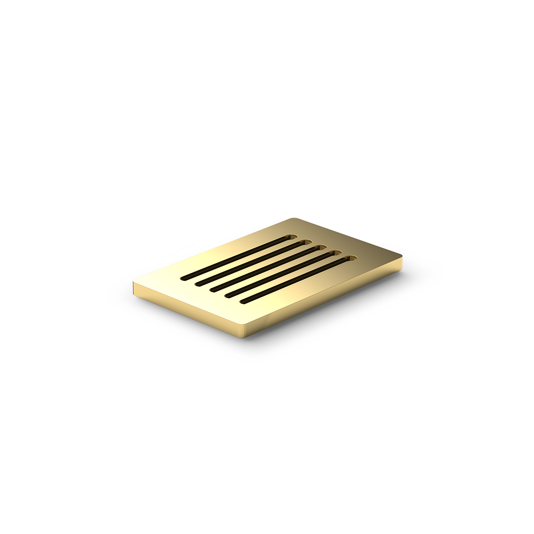 DW DW 900 Soap dish free standing Gold 24 Carat