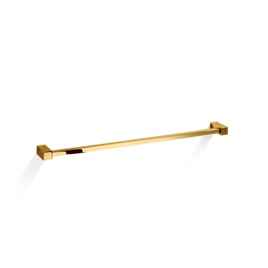 DW CO HTE60 CORNER Towel rail 24" single - Gold 24 Carat