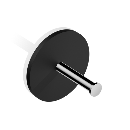 DW STONE TPH1 Toilet paper holder - Black Matte / Chrome