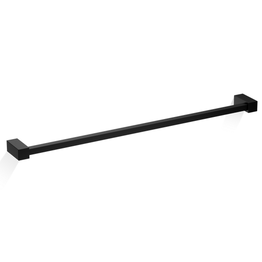 DW CO HTE60 CORNER Towel rail 24" single - Black Matte