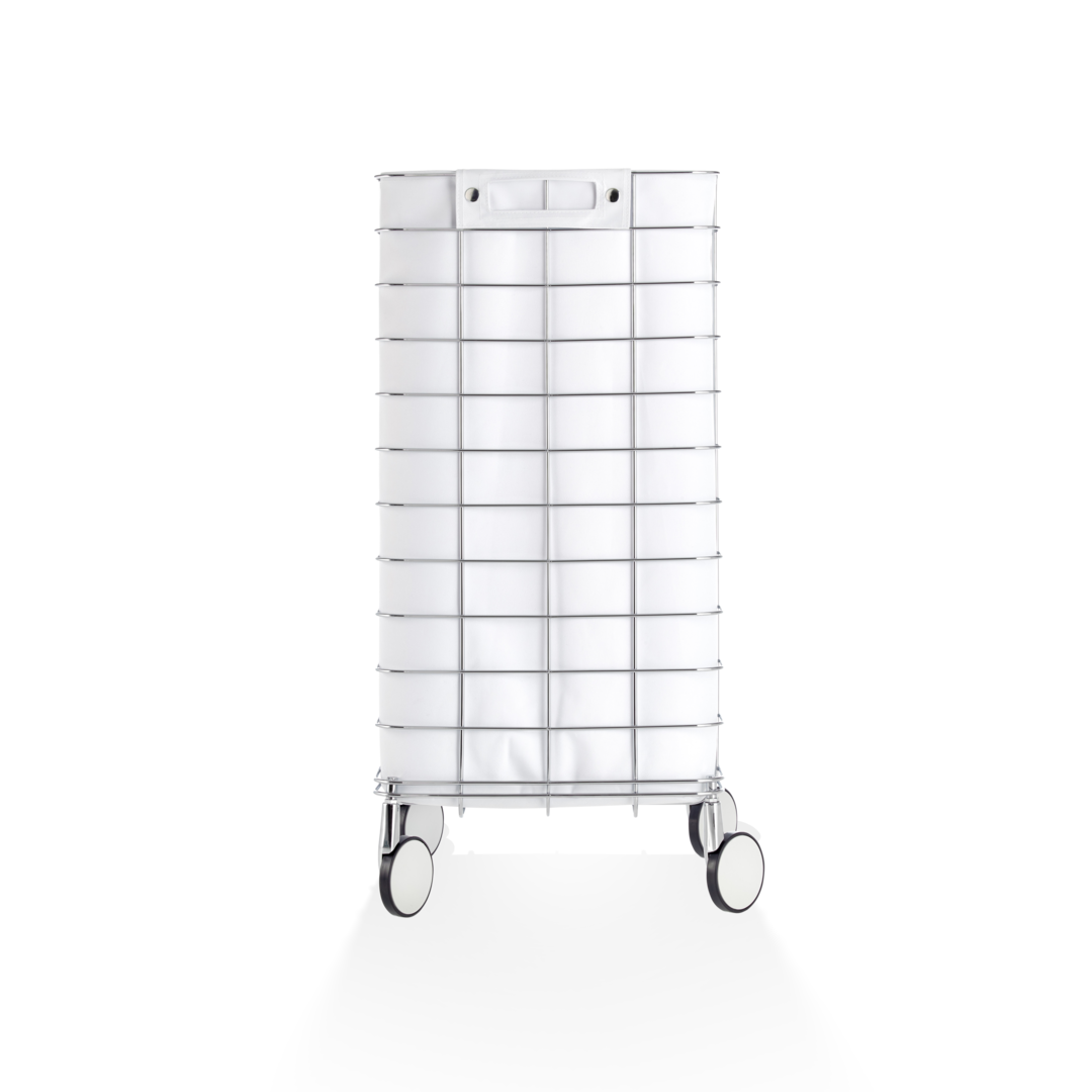 DW WR 1 Laundry trolley - Chrome / White