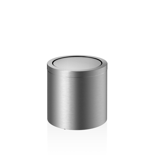DW DW 125 Paper bin with revolving cover - Stainless Steel Matte