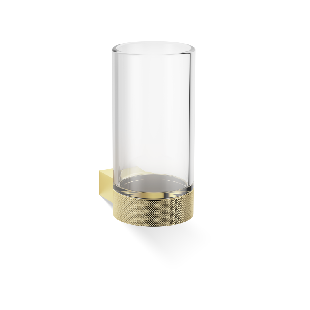 DW CLUB WMG Tumbler WM - Gold 24 Carat with tumbler made of KRISTALL - clear