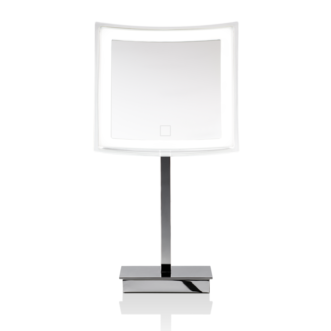 DW BS 83 TOUCH LED Cosmetic mirror illuminated Chrome, FS - 5x Magnification