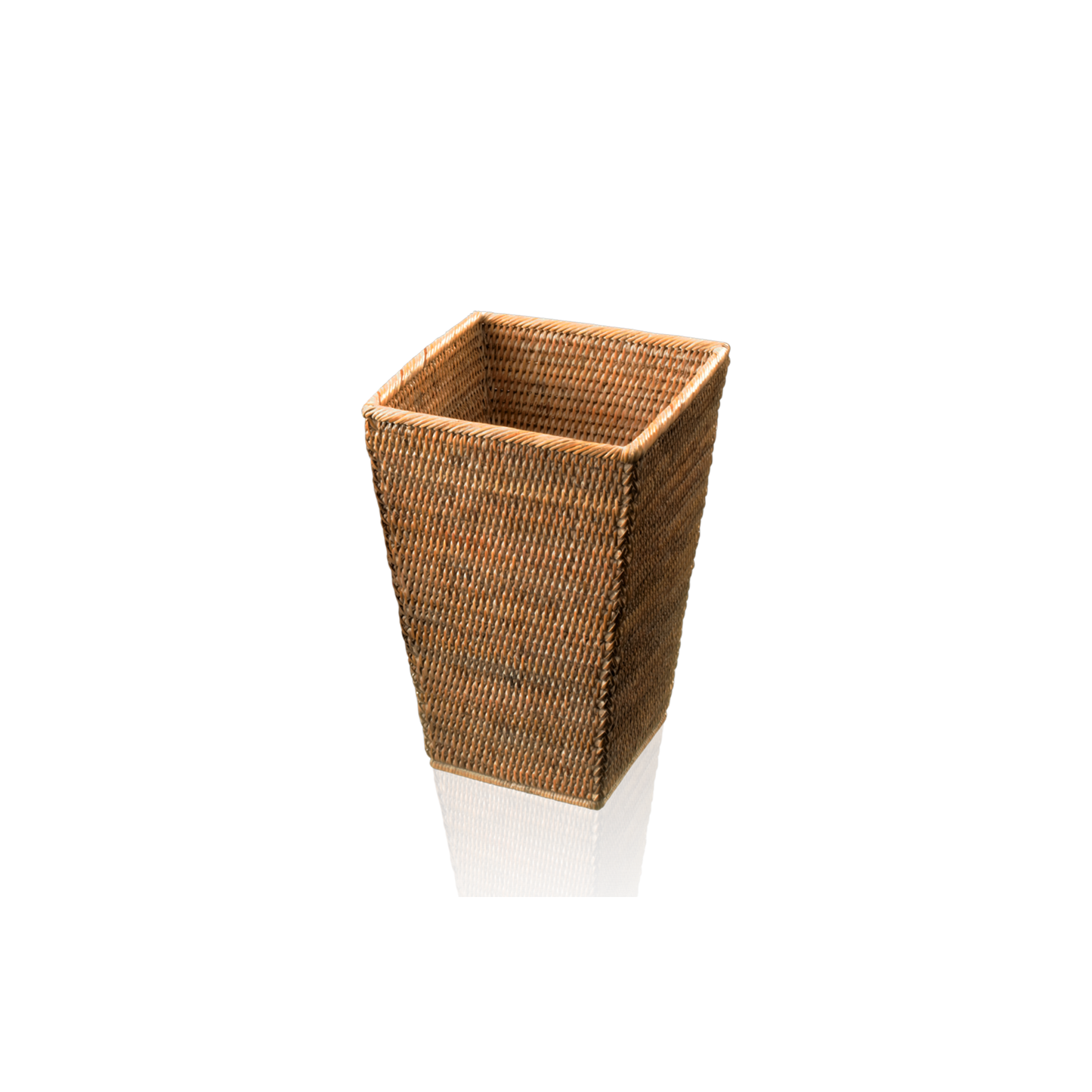 DW BASKET KK Paper bin conic - Rattan dark