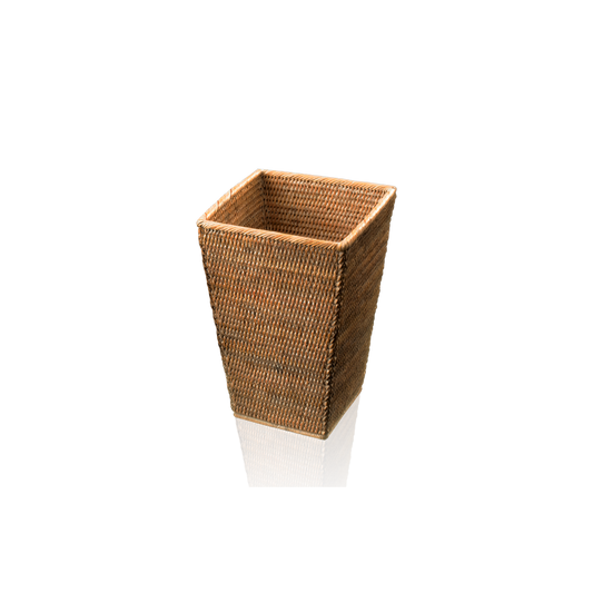 DW BASKET KK Paper bin conic - Rattan dark