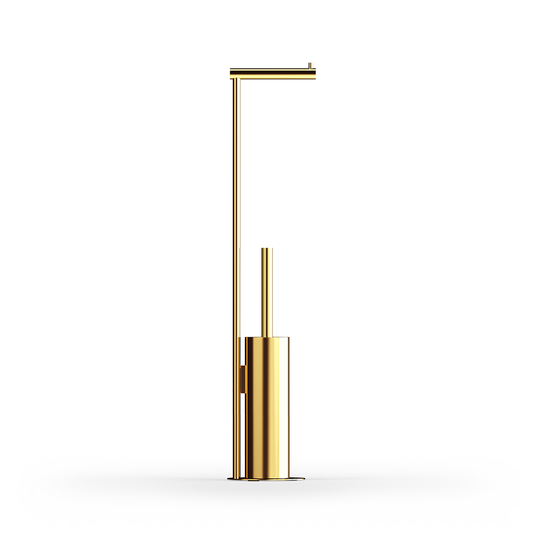 DW BAR SBK Toilet brush set - Gold 24 Carat