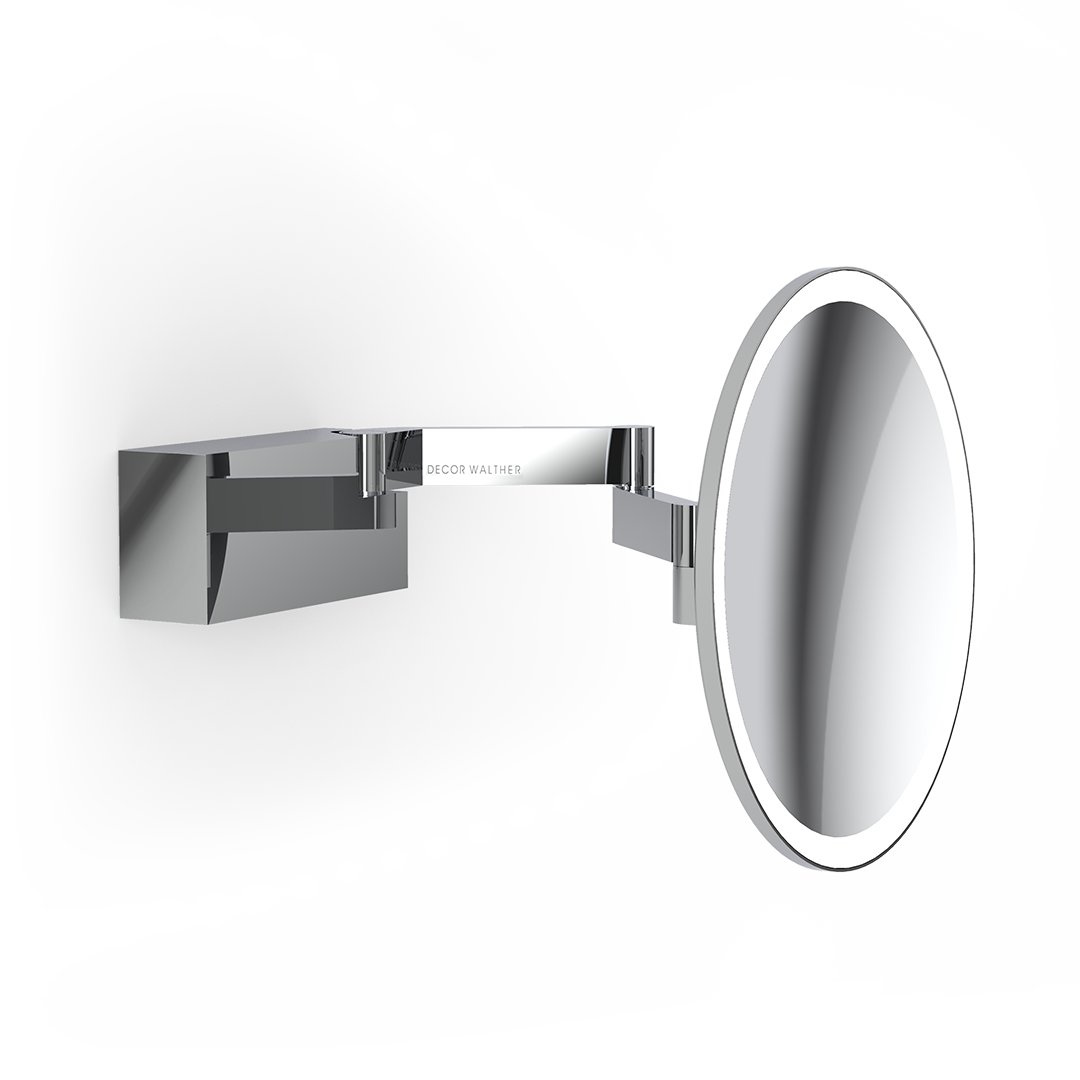 DW VISION R Cosmetic mirror illuminated - Chrome WM - 5x Magnification