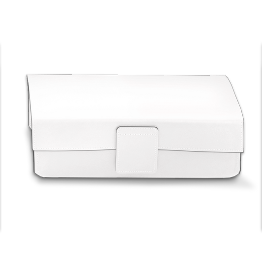 DW NAPPA UTBD Multi-purpose box with cover - NAPPA Genuine Leather Snow-White