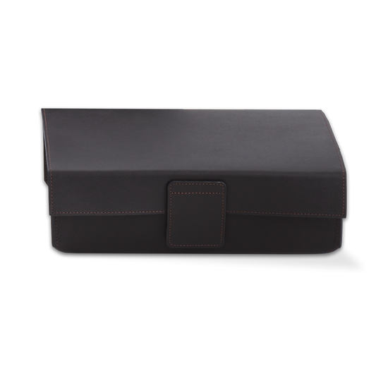 DW NAPPA UTBD Multi-purpose box with cover - NAPPA Genuine Leather Black-brown