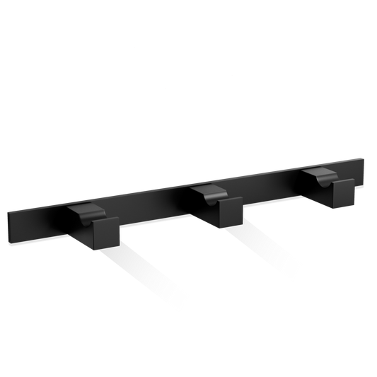 DW CO HAK3 CORNER Clothes hook with 3 Hooks - Black Matte