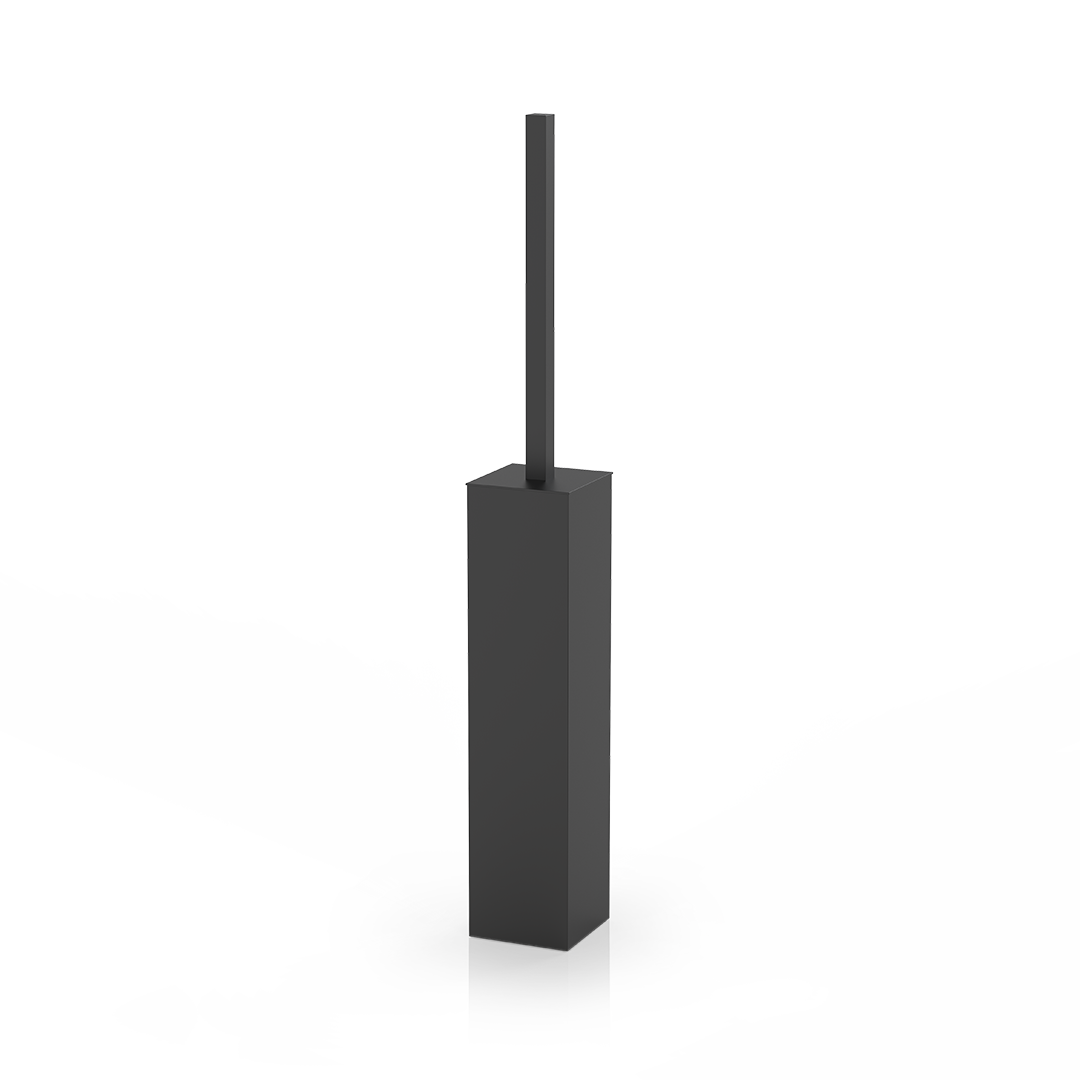 DW CO SBG CORNER Toilet brush set - Black Matte