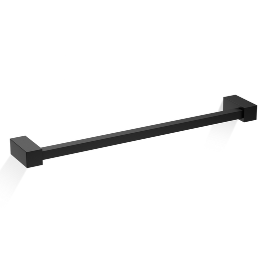 DW CO HTE40 CORNER Towel rail 16" single - Black Matte