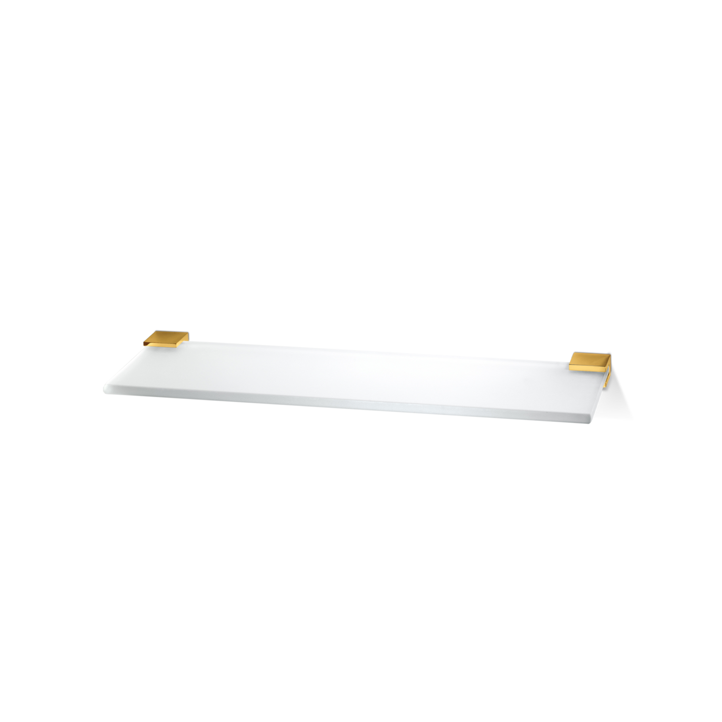DW CO GLA40 CORNER Shelf 16" - Gold 24 Carat