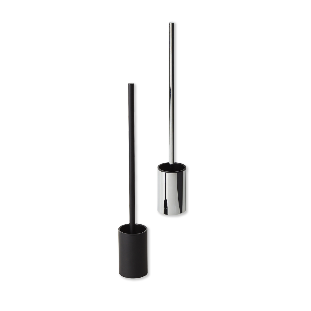 DW DW 87 Toilet brush set - Chrome/Black Matte