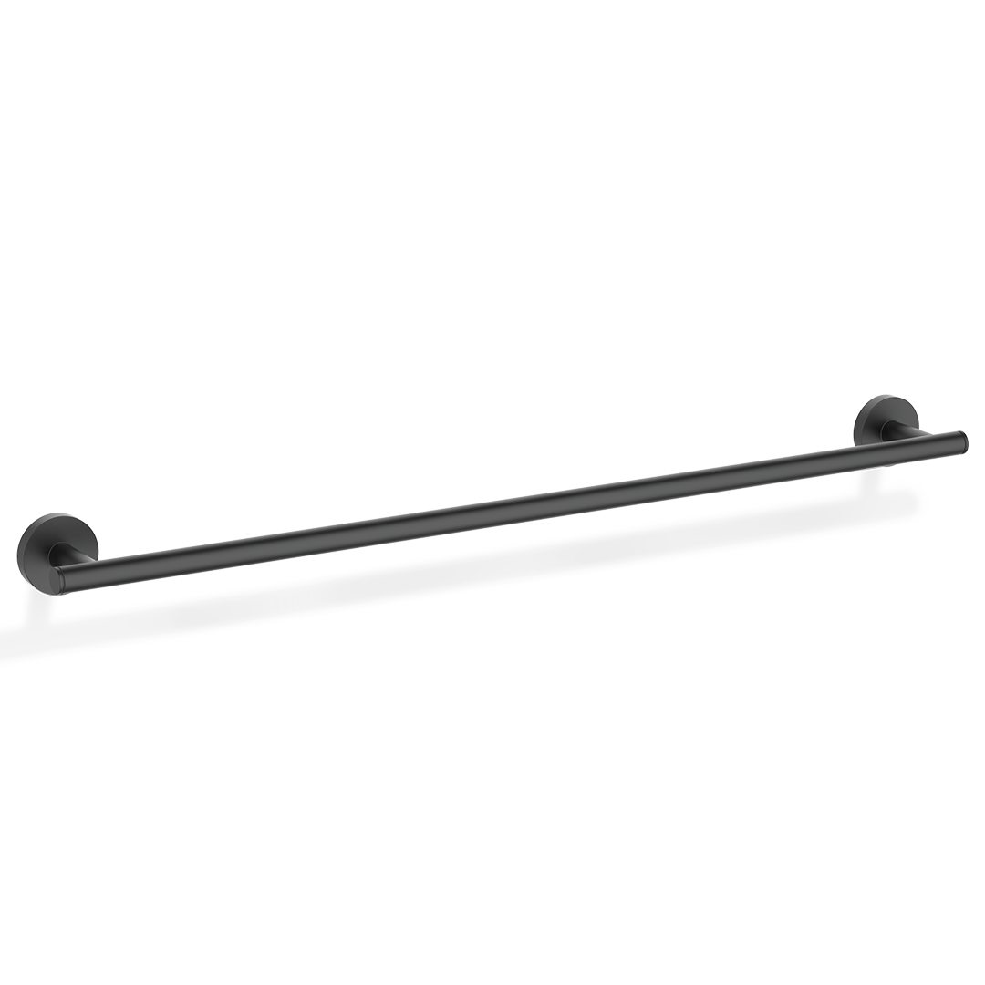 DW BA HTE65 BASIC Towel rail 26" single - Black Matte