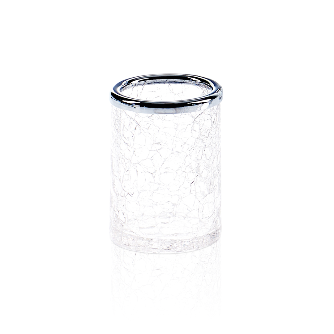 DW CR BER CRACK Tumbler - Chrome