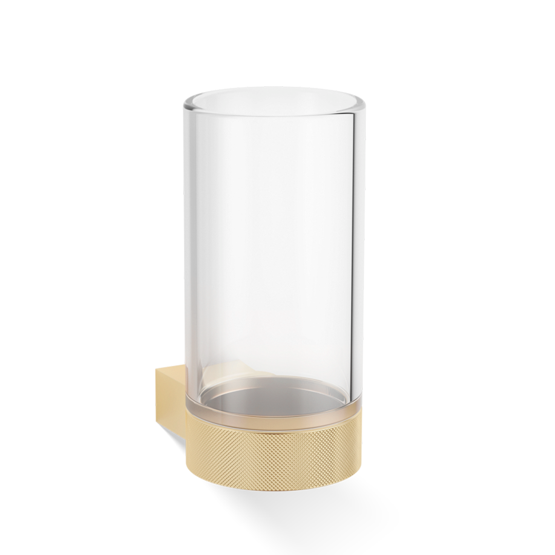 DW CLUB WMG Tumbler WM - Gold Matte 24 Carat with tumbler made of KRISTALL - clear