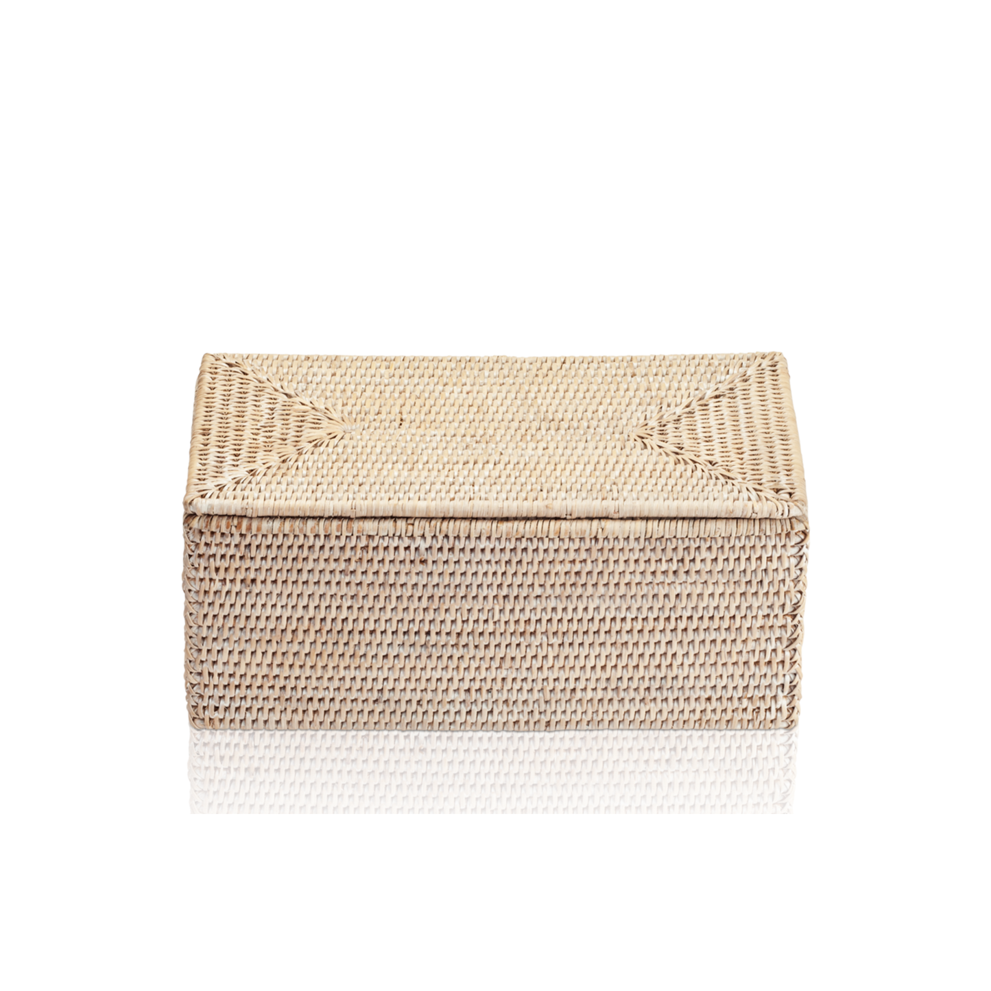 DW BASKET UTBMD Multi-purpose box with cover - Rattan light