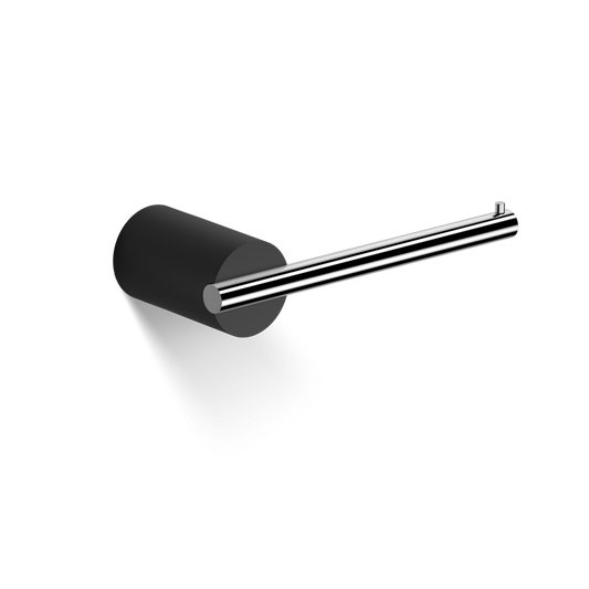 DW STONE TPH Toilet paper holder - Black Matte / Chrome