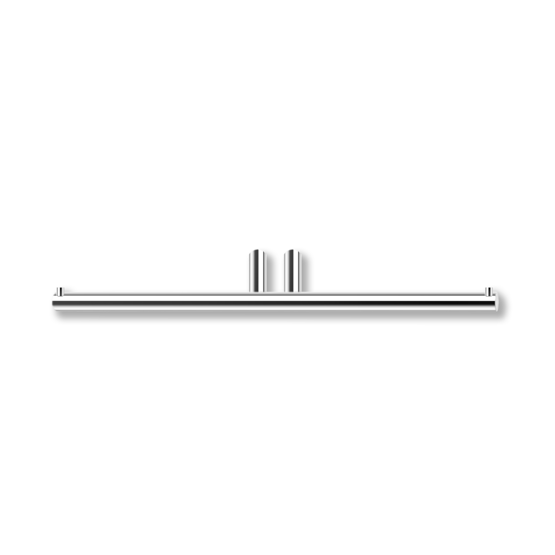DW MK TPH2 MIKADO Toilet paper holder double - Chrome