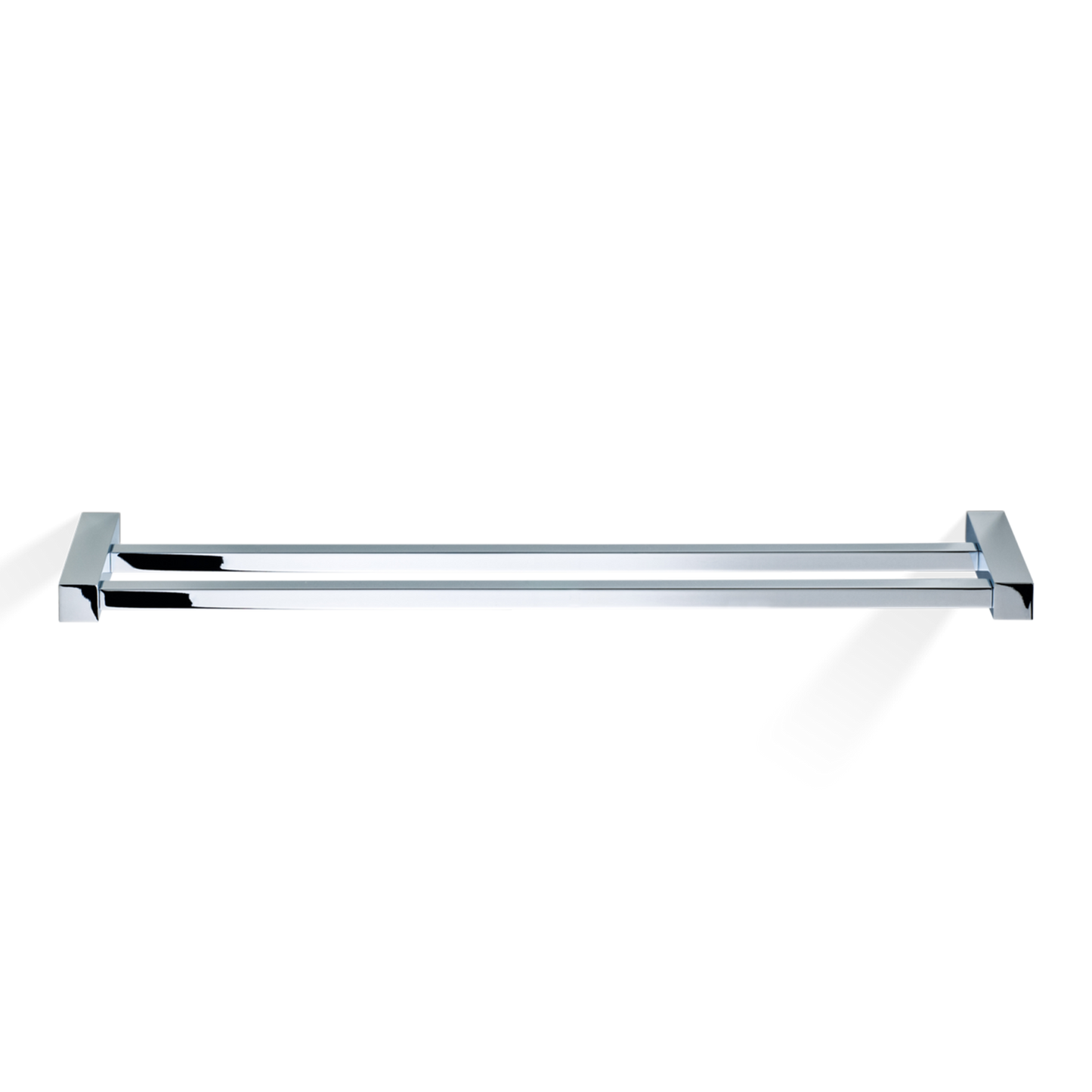 DW CO HTD80 CORNER Towel rail 32" double - Chrome
