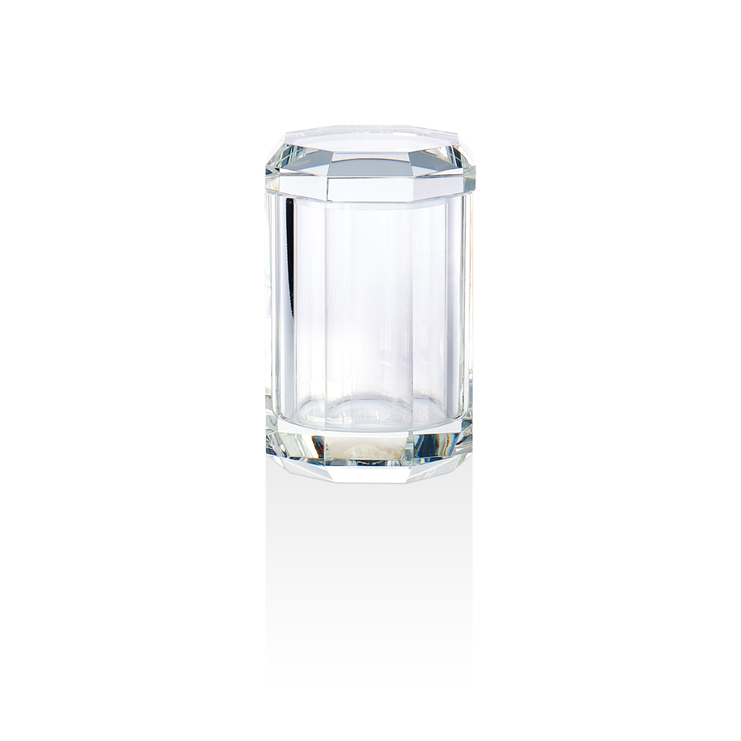 DW KR BMD KRISTALL Multi-purpose box with lid Crystal clear