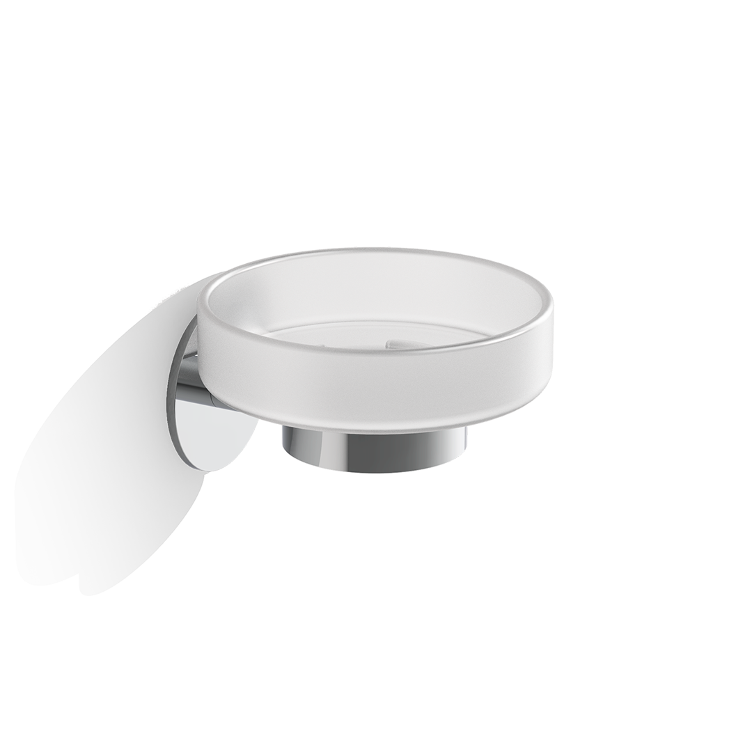 DW BA SK WSS BASIC Soap dish WM - Chrome - Self-adhesive