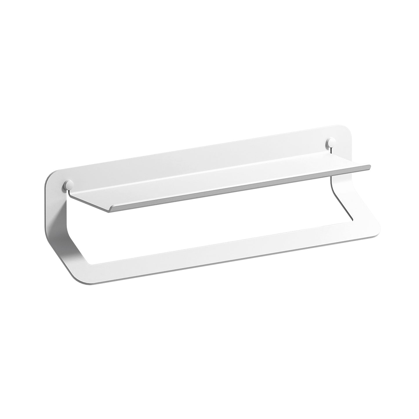 SONIA -QUICK TOWEL BAR & SHELF 18" WHITE
