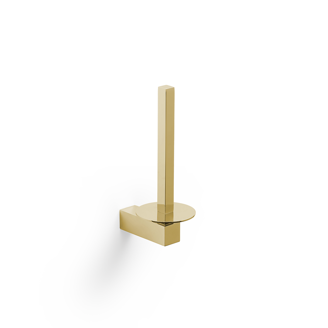 DW CO ERH CORNER Toilet paper holder - Gold 24 Carat