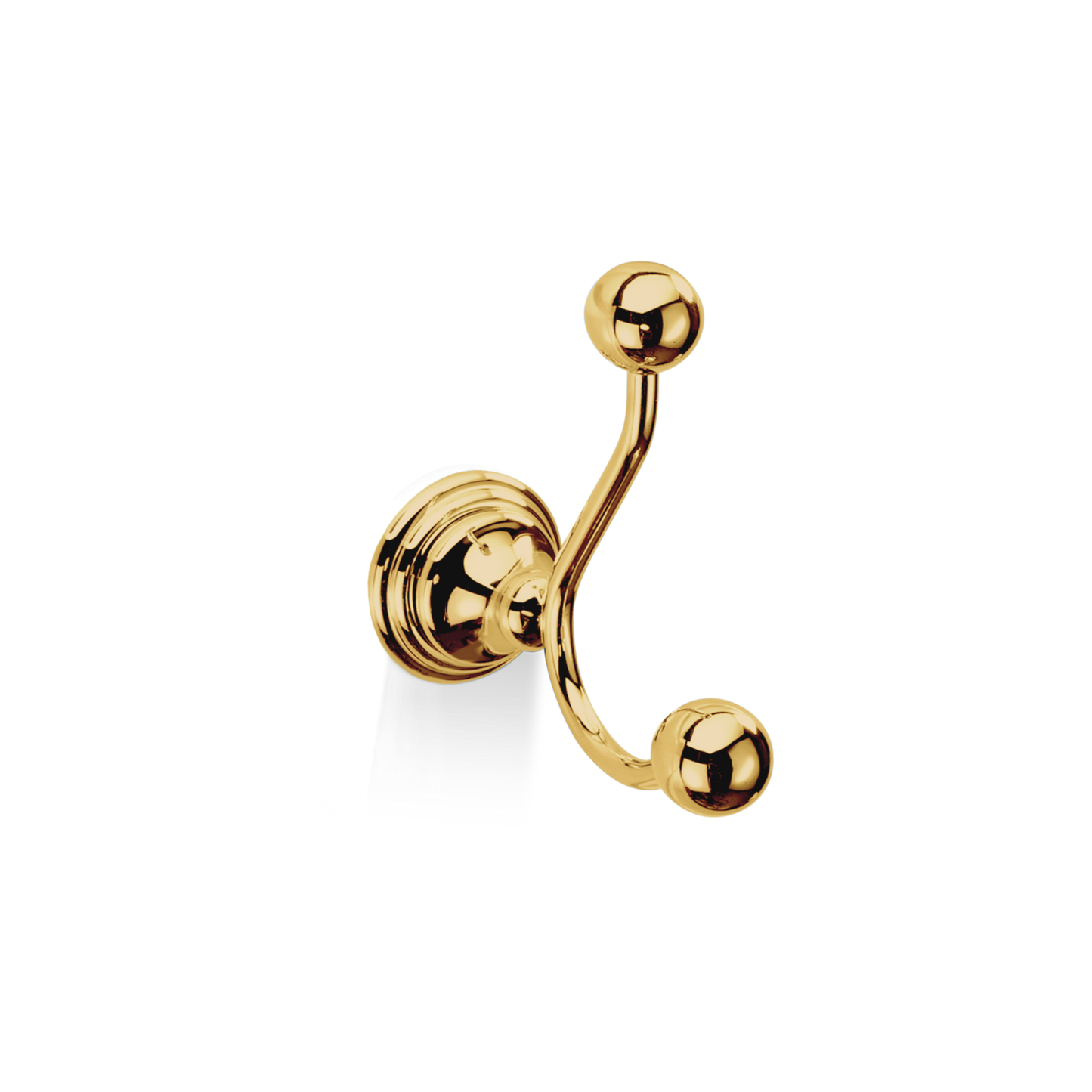 DW CL HAK2 CLASSIC Clothes double hook - Gold 24 Carat