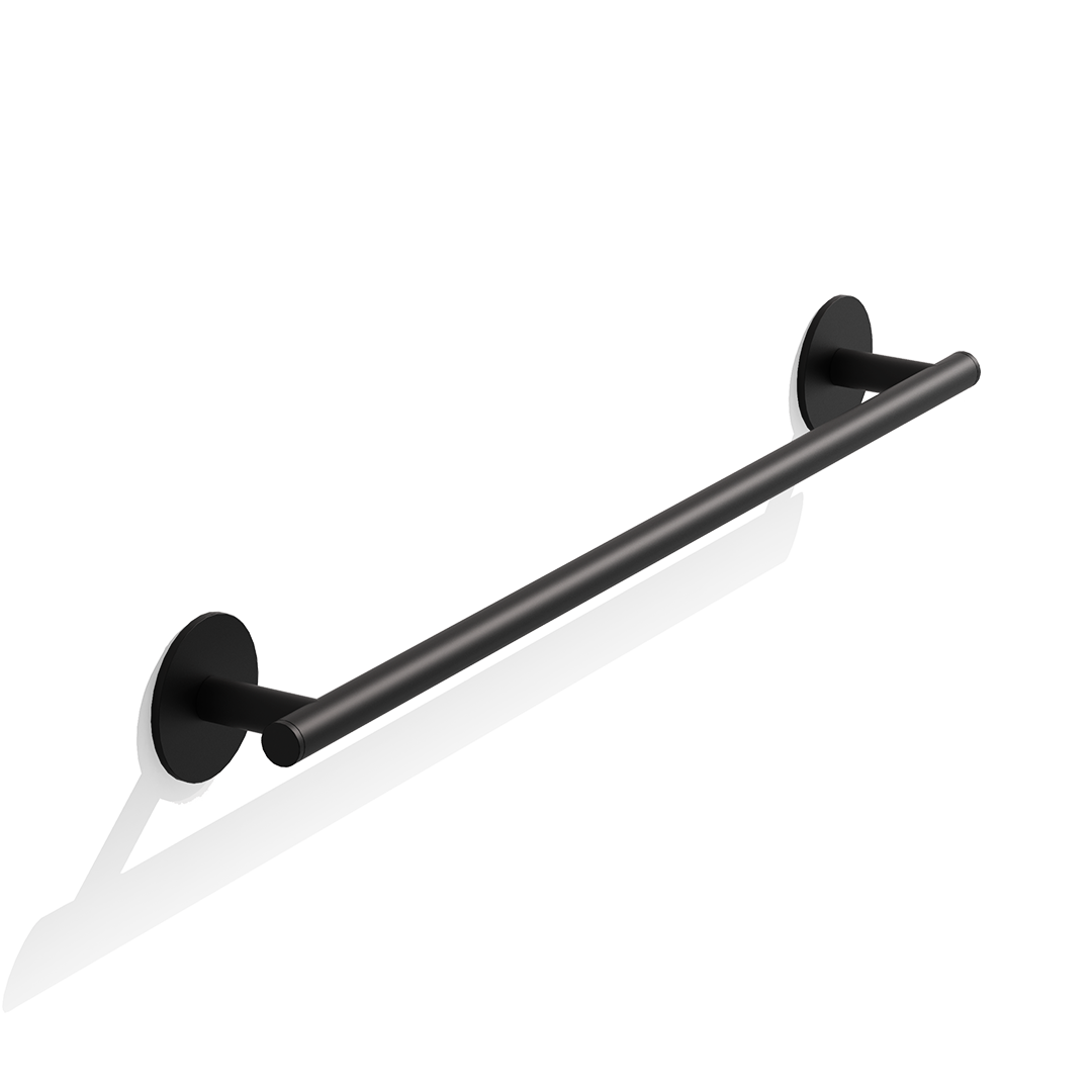 DW BA SK HTE50 BASIC Towel rail - Black Matte - Self-adhesive