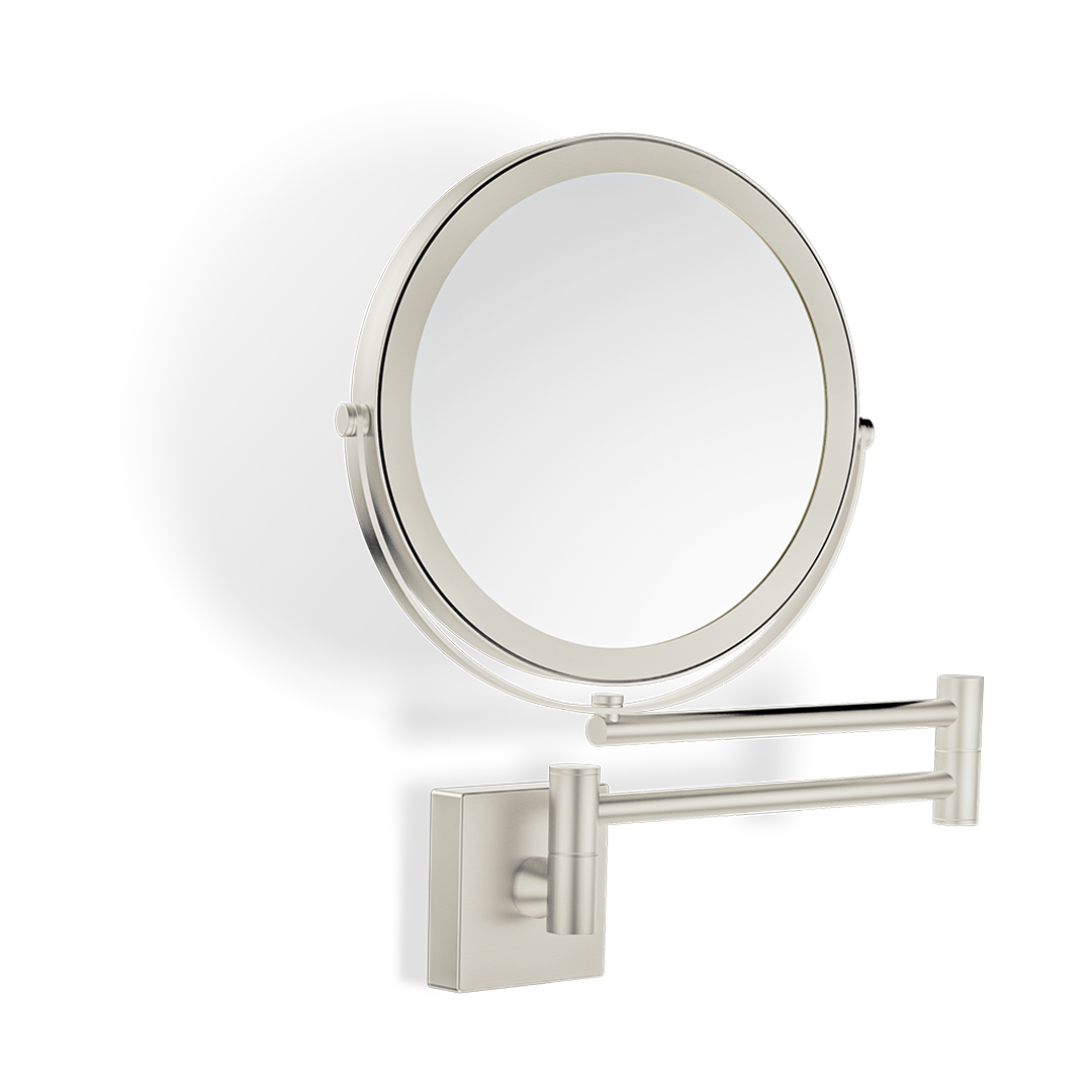 DW SP 28/2/V Cosmetic mirror Satin Nickel 5x Magnification