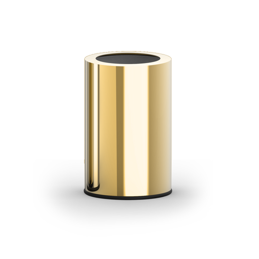 DW ROOMS Waste bin - Gold PVD