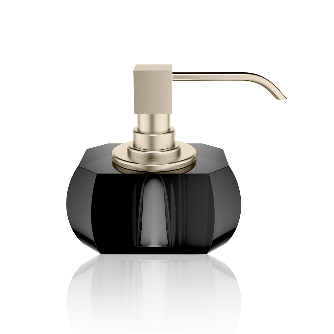 DW KR SSP KRISTALL Soap dispenser - Anthracite / Satin Nickel